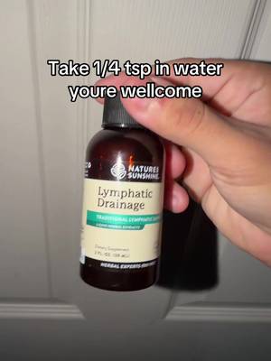TikTok post by @trendydeals4uu for Nature's Sunshine. Caption reads: [...] abt this sooner #lymphaticdrainage @Nature's....