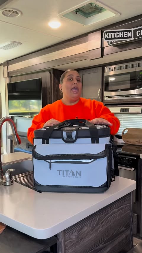 Instagram post by @lorenahidalgo1 for Arctic Zone. Caption reads: Meet the NEW Titan by @arcticzone Iceless....