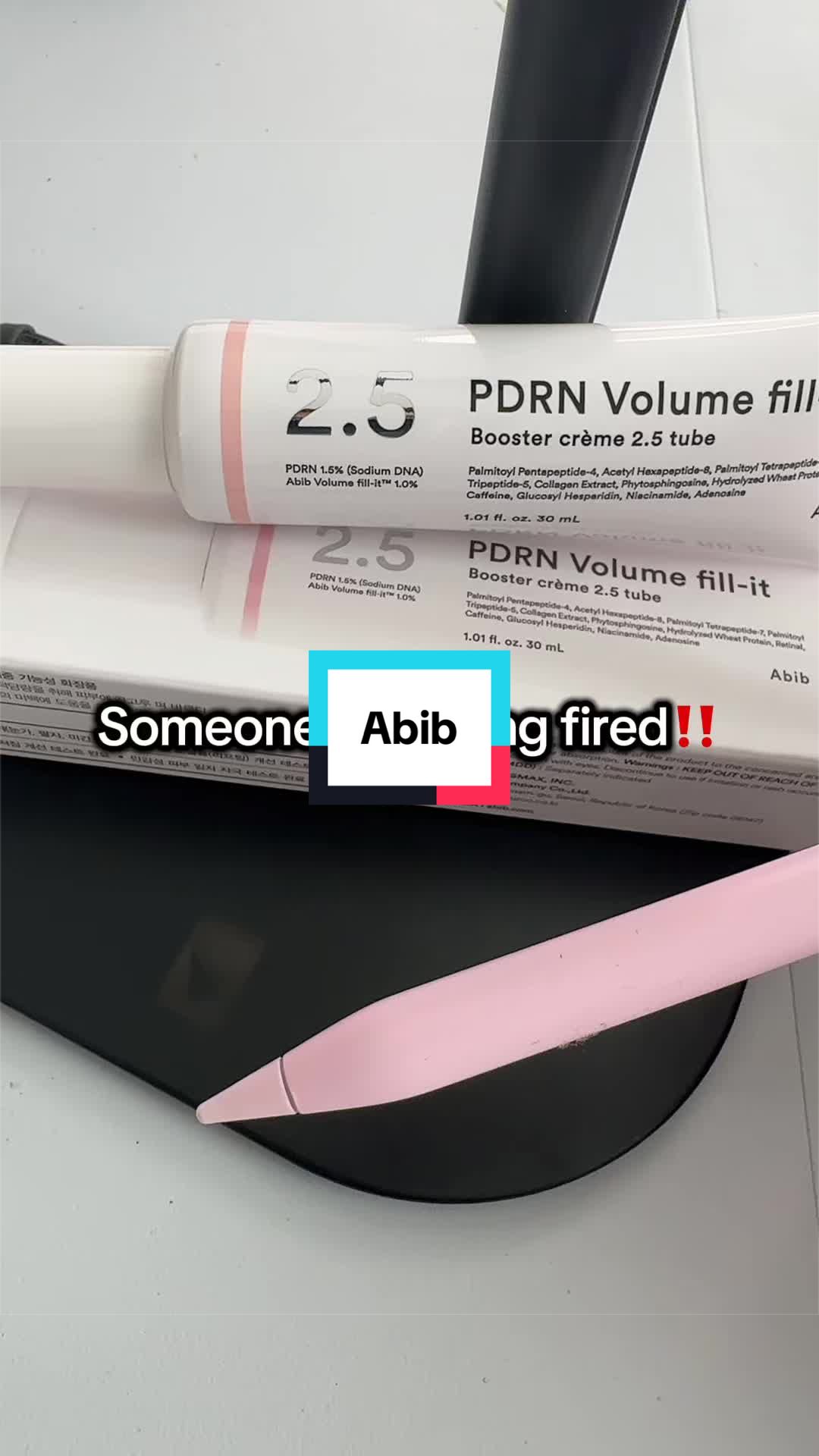 TikTok post by @sharonskincontent for Abib US Store. Caption reads: This deal is too good to be true! @Abib Cosmetics....