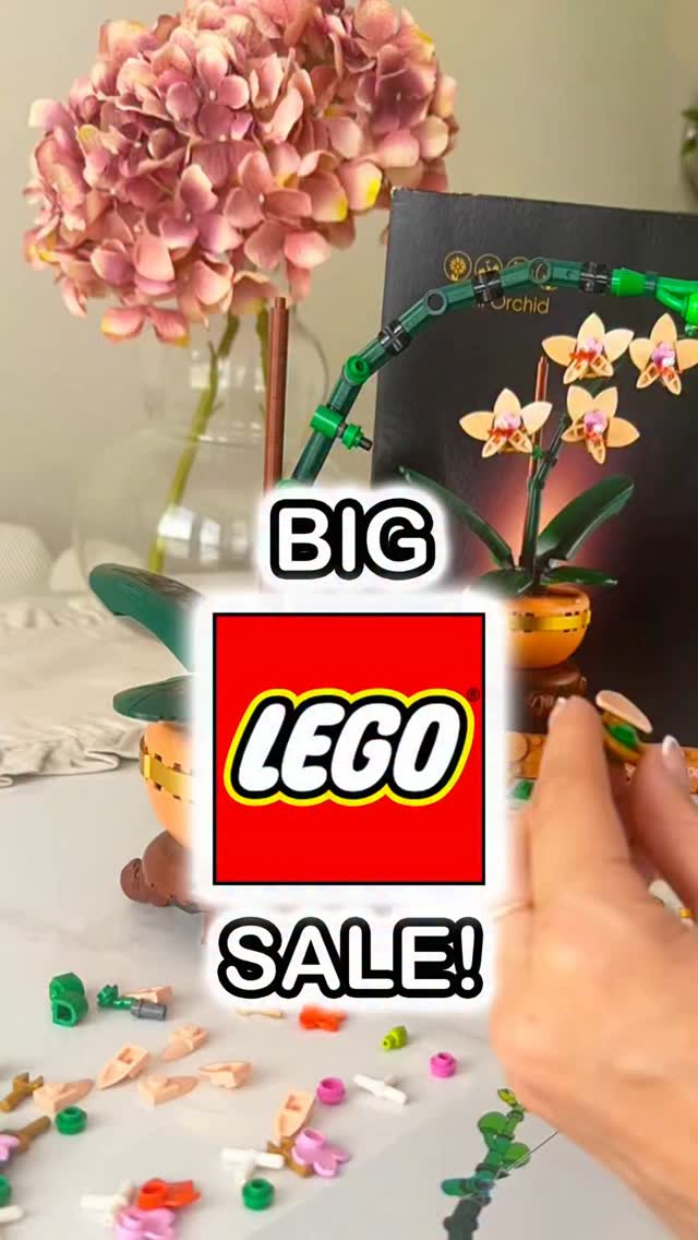 Instagram post by @ashleighmoneysaver for The Entertainer. Caption reads: AD| 25% off LEGO at The Entertainer Toy Shop at....