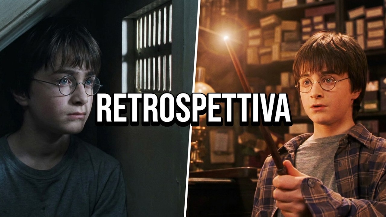 YouTube post by @Caleelyt for TM Trade. Caption reads: Harry Potter and the Sorcerer's Stone - A Complete....