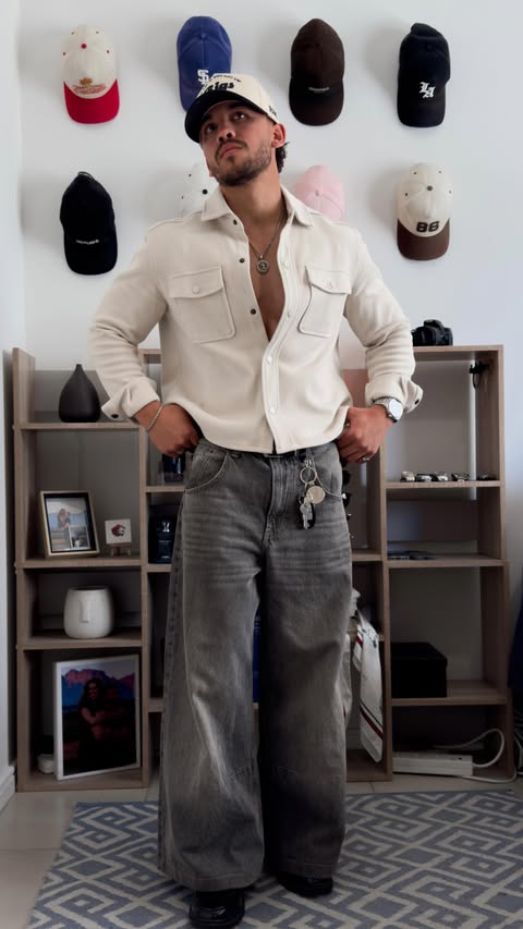 Instagram post by @itstyoliver for Cotton On. Caption reads: Neutral fits feel right | GRWM | Casual Outfit |....