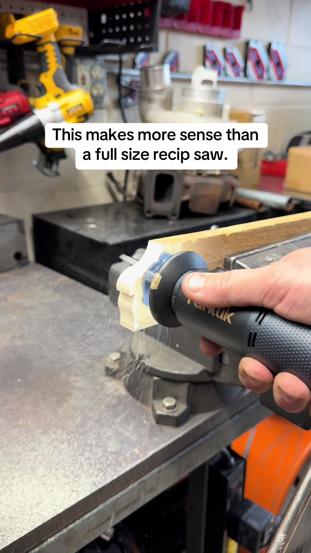 TikTok post by an influencer for Fanttik. Caption reads: [...] this just makes more sense 🔧 @Fanttik....