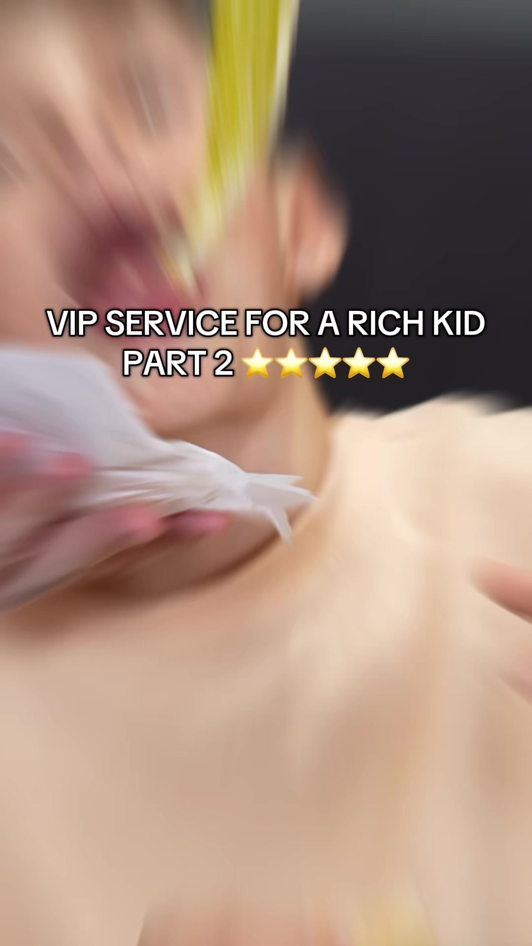 TikTok post by @barberignat for Acqua di Parma. Caption reads: [...] BARBER EXPERIENCE IN SWITZERLAND  @Acqua di....