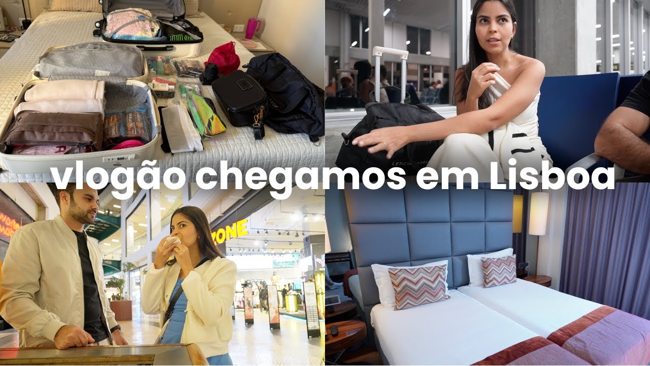 YouTube post by @leticiaandrads for Gocase. Caption reads: I burned my camera, what I packed, travel mishaps....