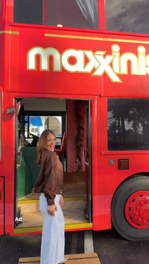 Instagram post by @valegenta for TJ Maxx. Caption reads: [...] day to be on the maxxinista express 💅....