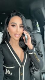 Instagram post by @lillyghalichi for Lilly Lashes. Caption reads: The club called.. so we answered 📞✨ Lilly Lashes....