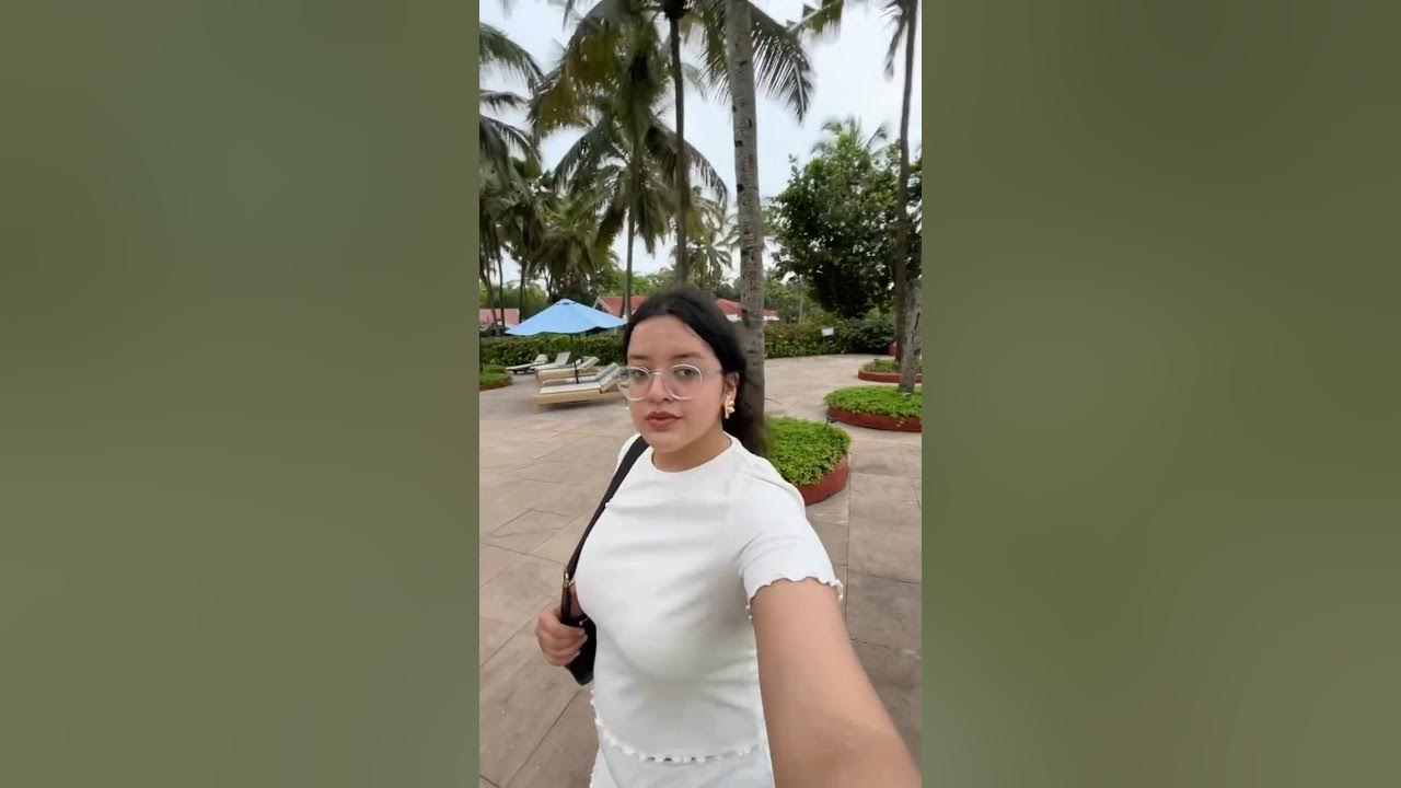 YouTube post by @Kanishka0777 for Swiss Beauty Cosmetic. Caption reads: Reached the *vacation* destination🏖️✨break mila....