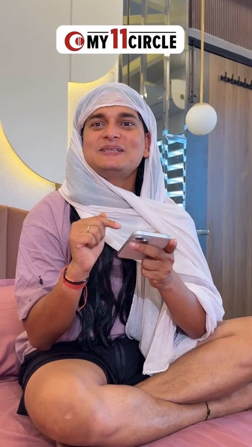 Instagram post by @bihariladka for My11Circle. Caption reads: [...] bro—here’s your opportunity: ✅ Follow....