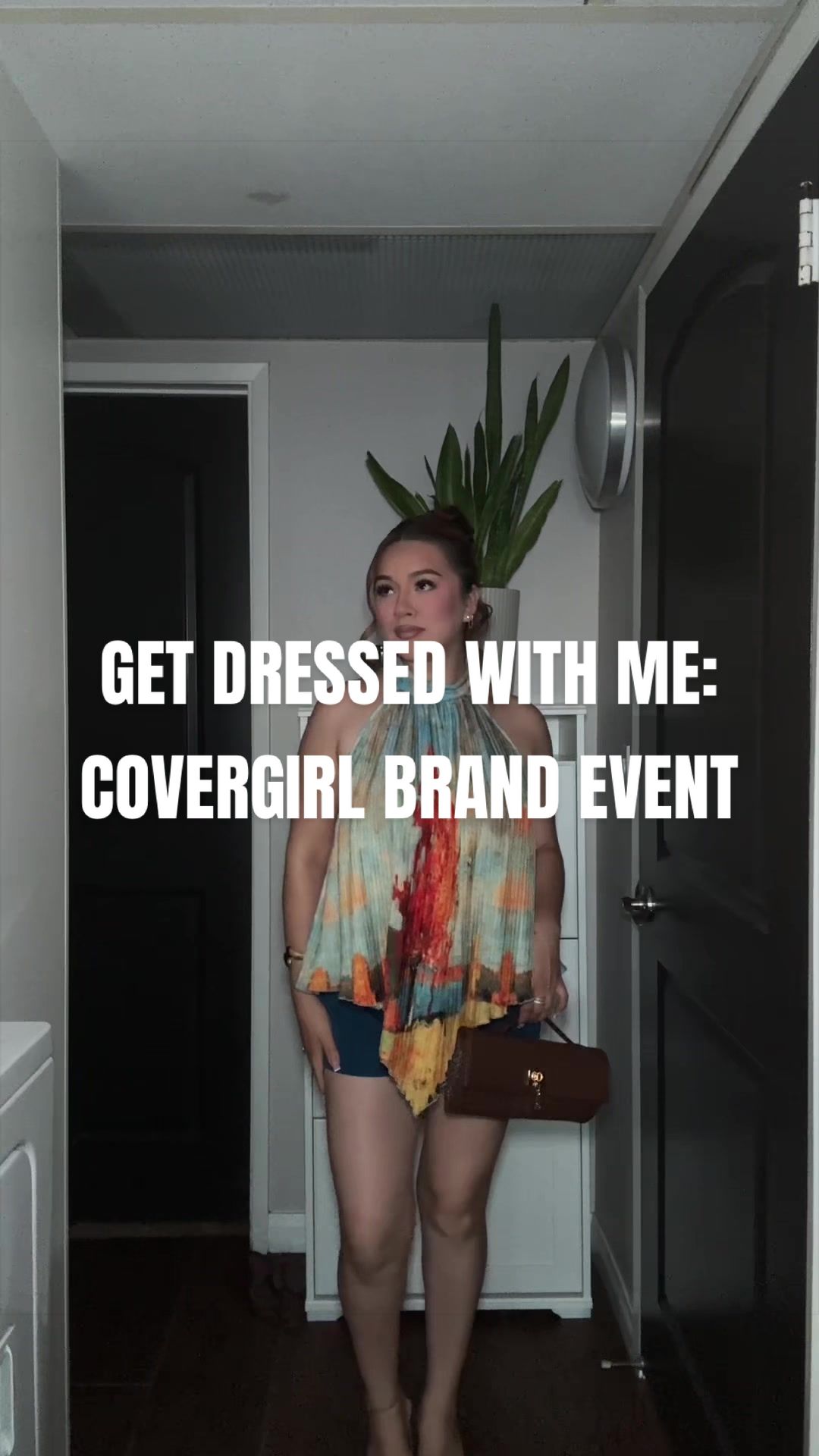 TikTok post by @ceceivette for DLA Cosmetics. Caption reads: [...] @COVERGIRL @Dossier Perfume @DLA COSMETICS....