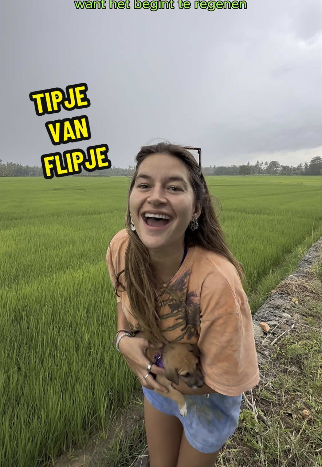 TikTok post by @liekeaugustijnn for Airalo. Caption reads: *ad Mij wel bellen!! I’m a little late to the....