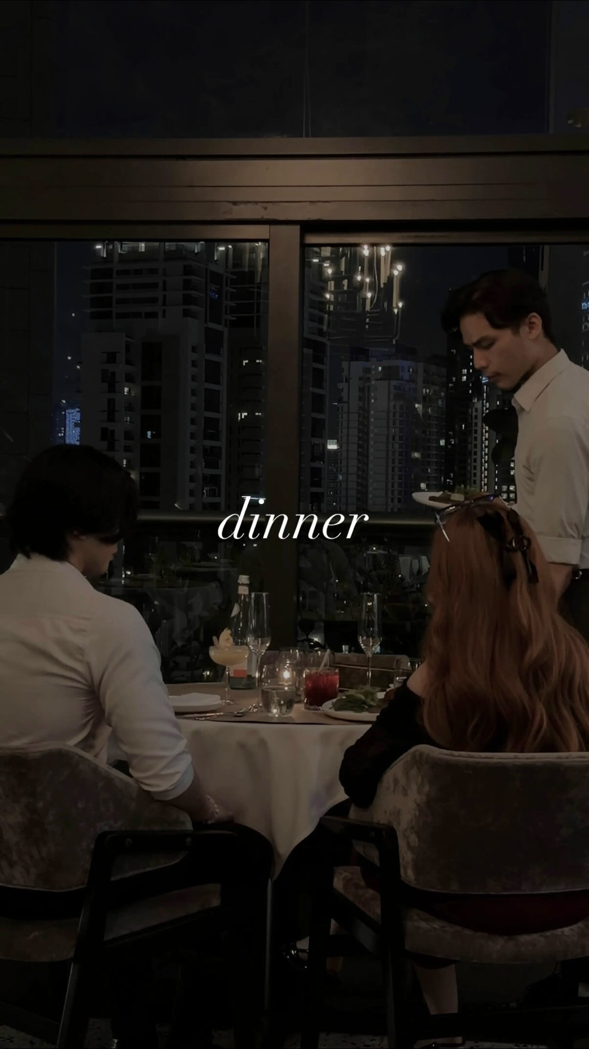 Instagram post by @aemilst for Wattpad. Caption reads: i was definitely NOT staring 🫠 | sponsored by....