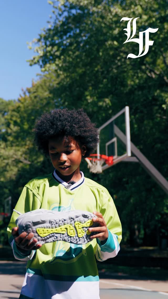 Instagram post by @lafrance for Champs Sports. Caption reads: “Ohh these fire”🔥 LaFrancé RNR Solar OUT....