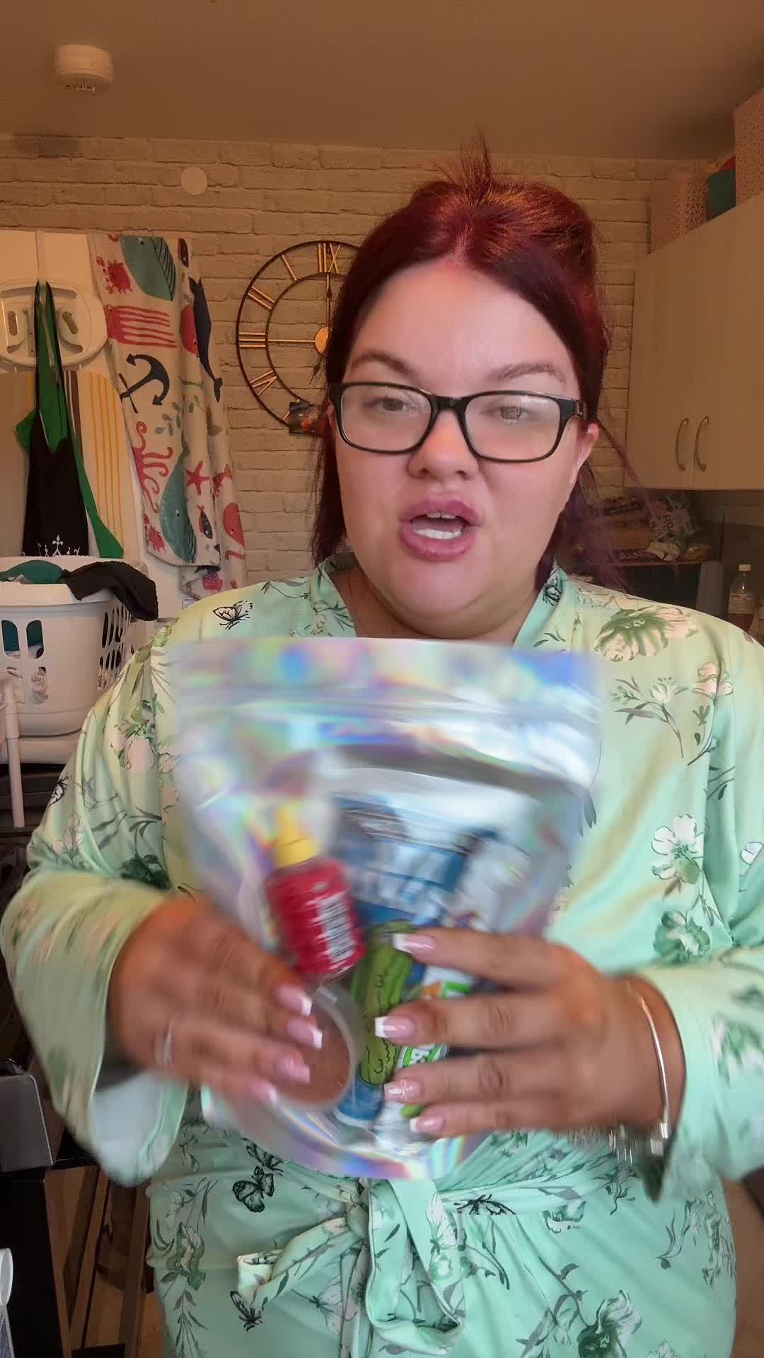 TikTok post by @shannonflynn484 for ChamoyGuysUK. Caption reads: @ChamoyGuysUK #picklekit #tiktokshop .