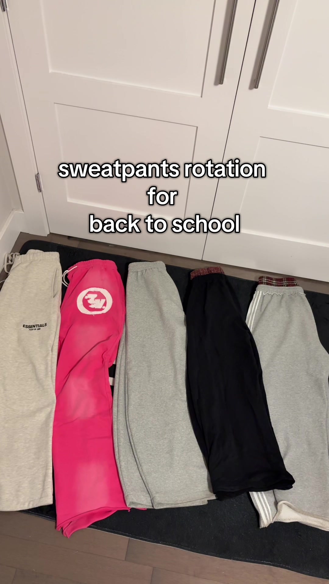 TikTok post by @momlover1111 for Timeloop Visionz. Caption reads: [...] back to school | use code “JUSTIN”....