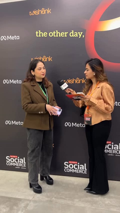 Instagram post by @dontcallmekanye for Wishlink. Caption reads: Social commerce is about to take off & DMs will....