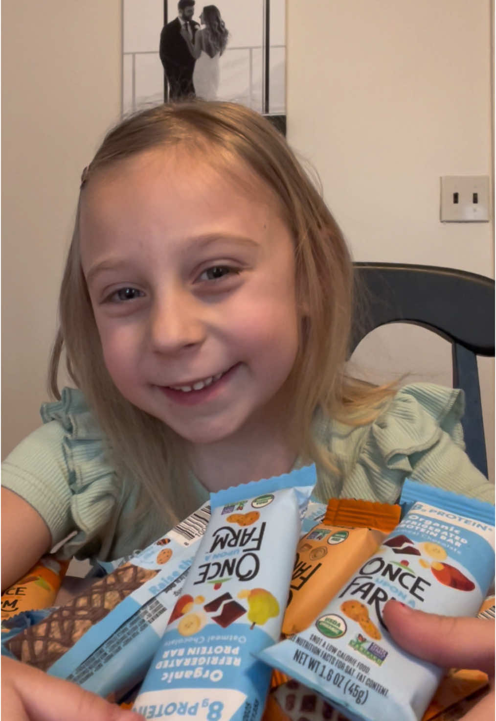 TikTok post by @marissaandrea1 for Once Upon a Farm. Caption reads: [...] Pack via the link in my bio! @Once Upon a....