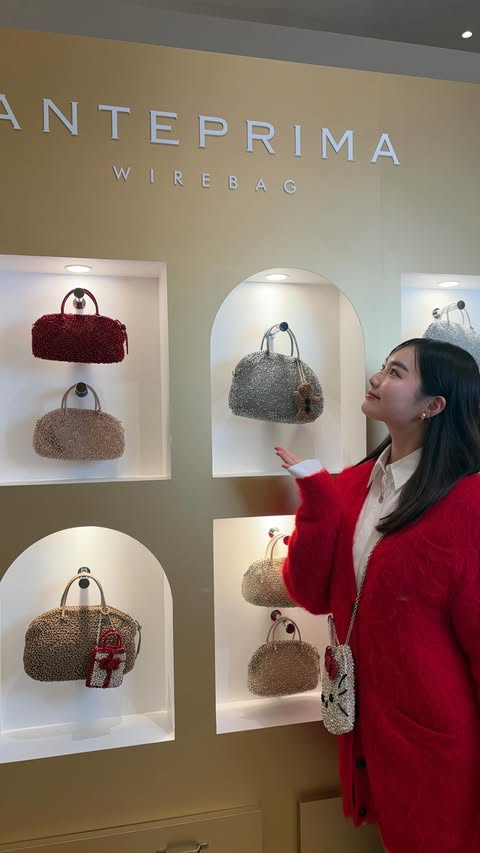 Instagram post by @yumenayanai_official for Anteprima. Caption reads: .