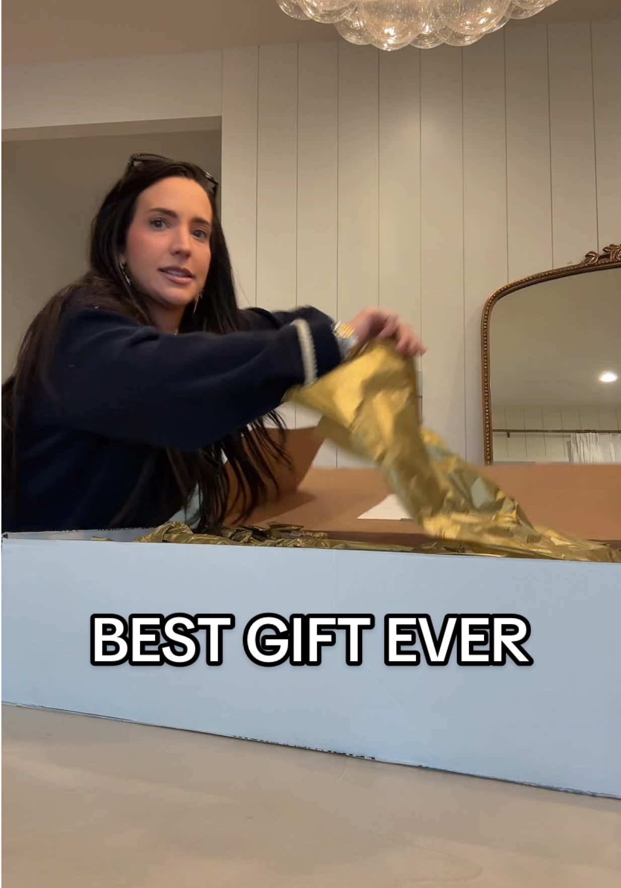 TikTok post by @queenofgettingbanned for Stanley 1913. Caption reads: The kindest surprise🥹🤍 thank you truly @Peter....