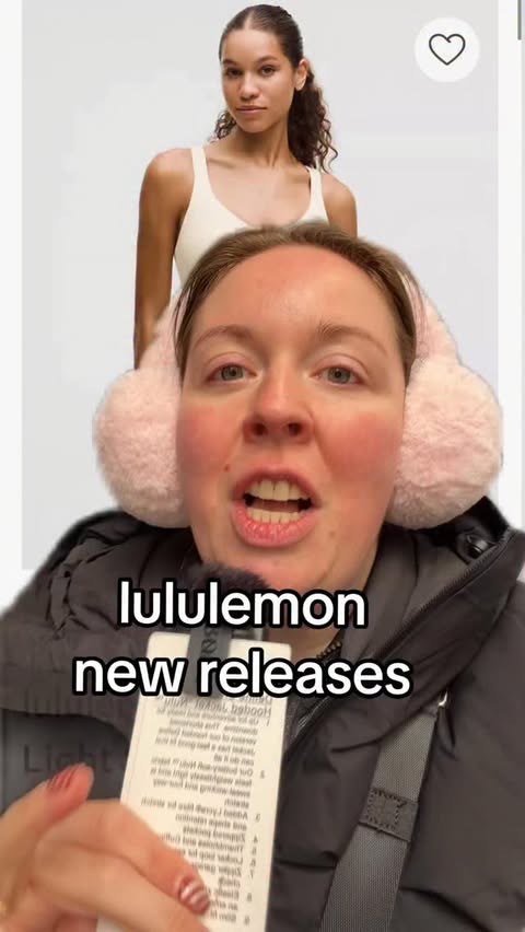 Instagram post by @jkmckay for lululemon. Caption reads: New lululemon releases!!! New Wunder Train [...].