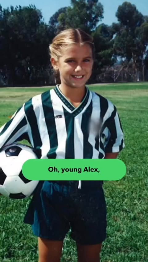 Instagram post by @alexmorgan13 for Intuit QuickBooks. Caption reads: #ad It’s not going to be easy. But it will be....
