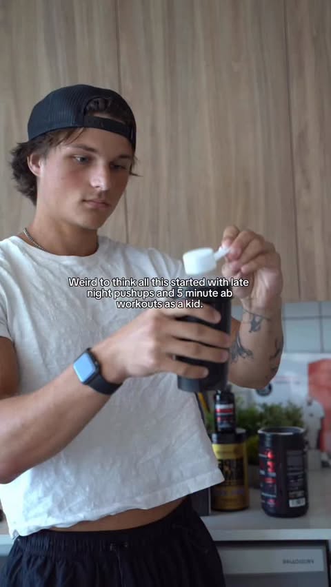 Instagram post by @colby.mullinss for Alpha Lion. Caption reads: [...] Alpha.lion pre of course) @alpha.lion....