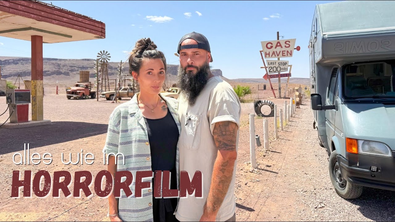 YouTube post by @tkvanlife for EcoFlow. Caption reads: Bill paid & then steering gear broken! | Vanlife....