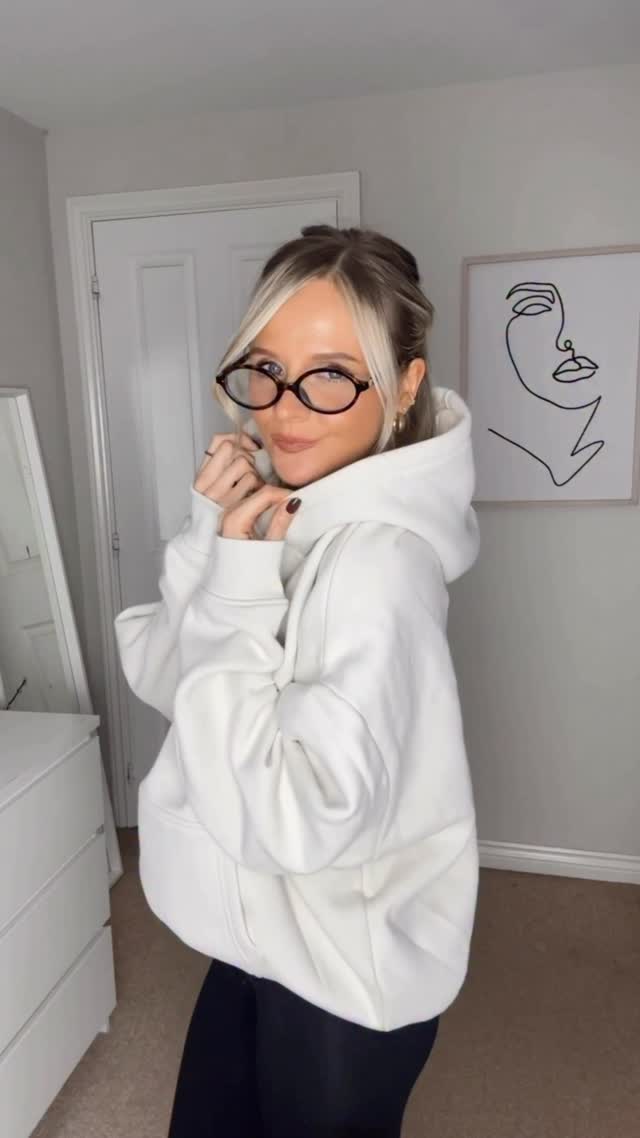 Instagram post by @joanneixer for LOVALL. Caption reads: Comfy Sunday outfits 🤍

This oversized hoodie and....