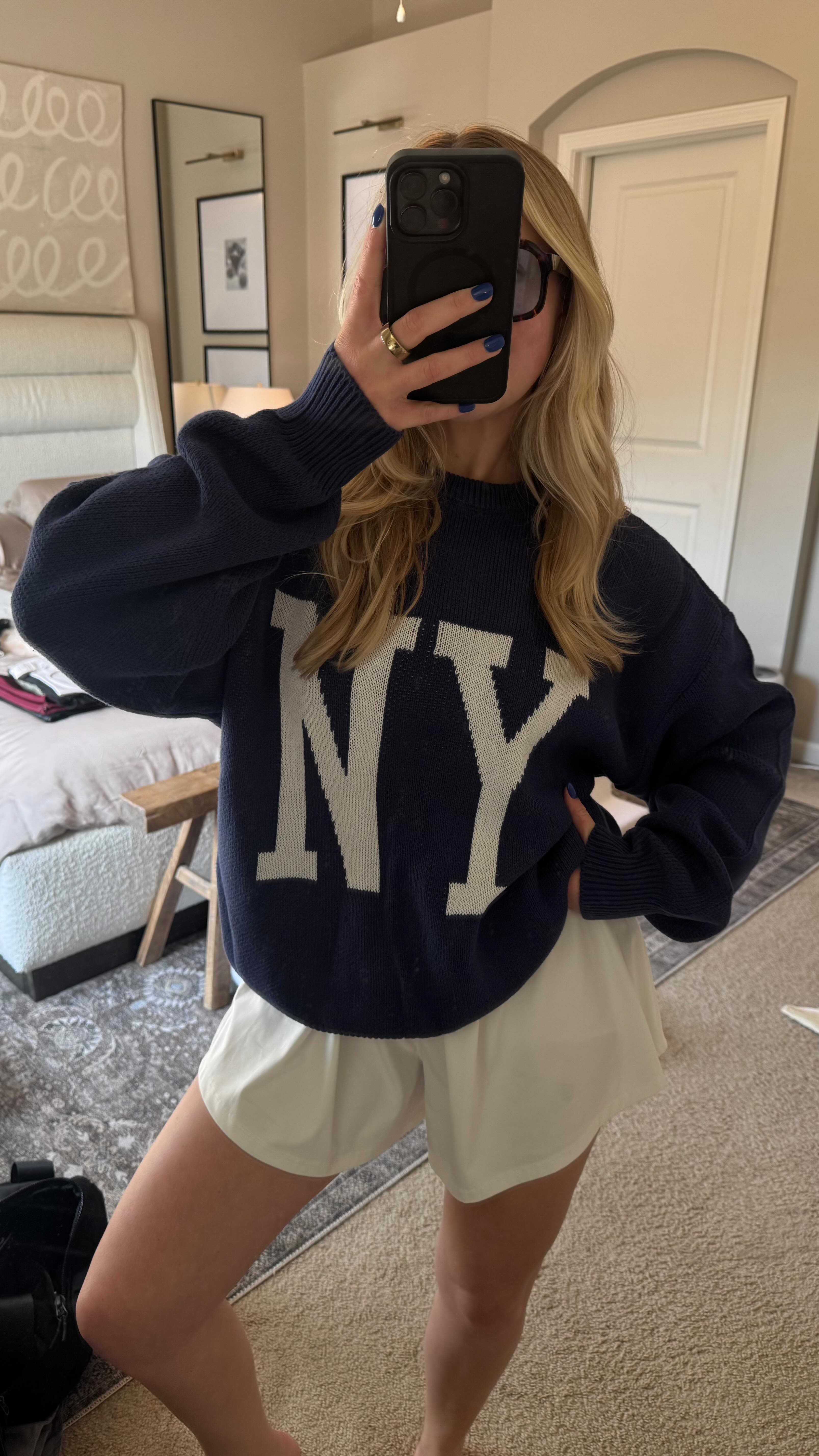 Instagram post by @maddycorbin for Dagne Dover. Caption reads: packing for NYFW but make it simple 🙂‍↕️🤌🏼✨

I....