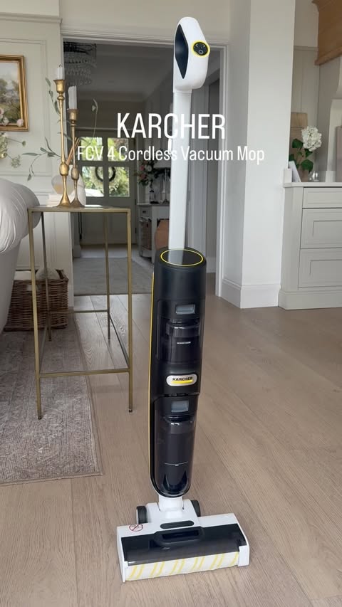 Instagram post by @the_hollies_1 for Karcher. Caption reads: Cleaning made so much easier ! The @karcher_uk FCV....