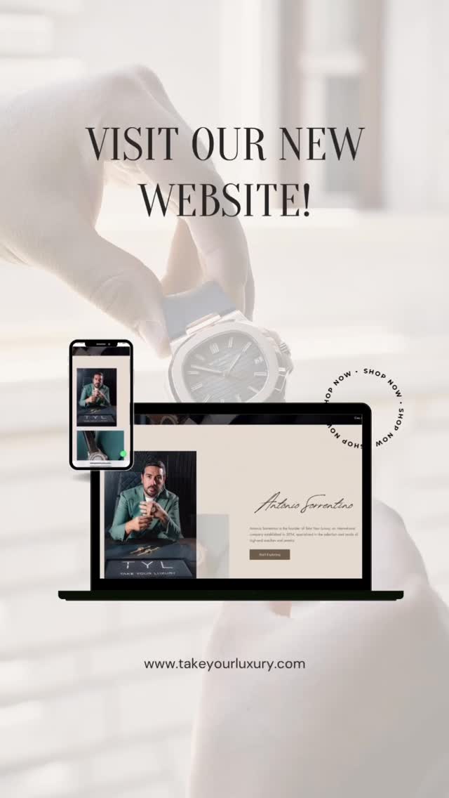 Instagram post by @antoniosorrentino_tyl_ for MONDANIWEB. Caption reads: www.takeyourluxury.com 

Enjoy your luxury....