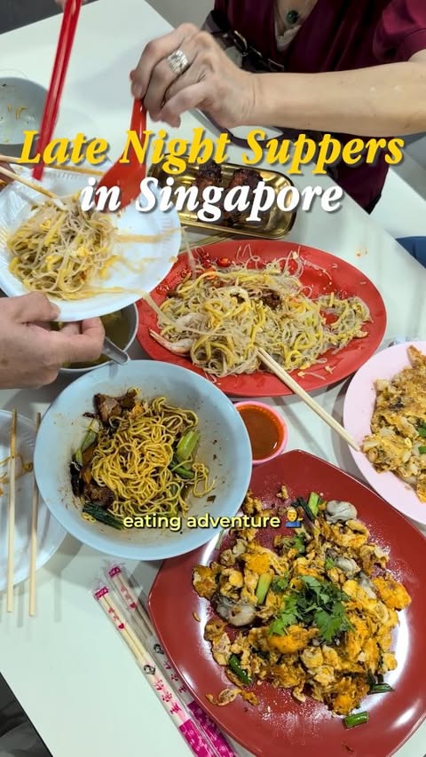 Instagram post by @sydneyfoodboy for VisitSingapore. Caption reads: [...] vid, I gotchu! @Visit_Singapore....