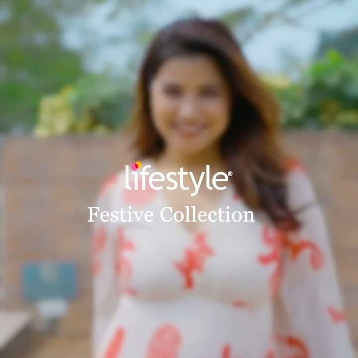 Instagram post by @gogoiamrita for Lifestyle Stores. Caption reads: Elevate your Bihu celebrations with the gorgeous....