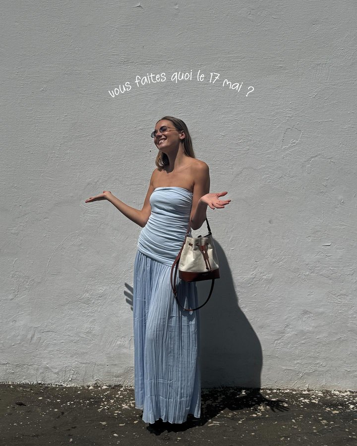 Instagram post by @amandinepetitoff for Draeger Paris. Caption reads: OMG !!! Samedi 17 mai rdv en boutique....