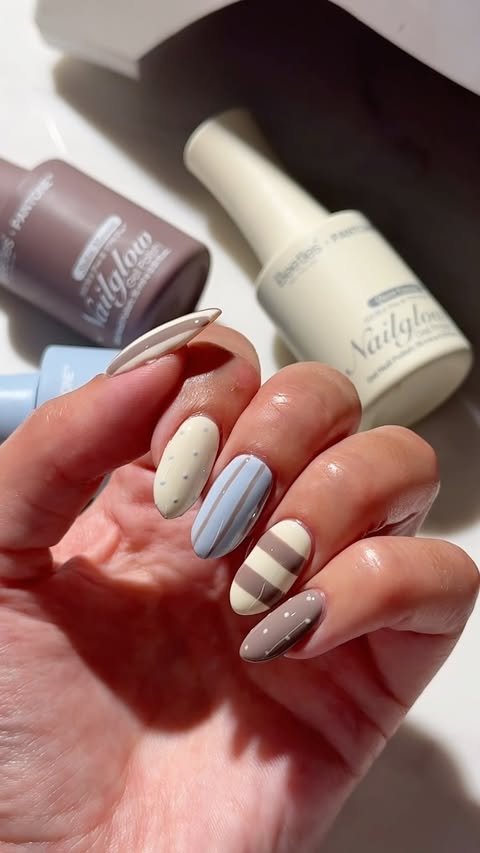 Instagram post by @kuypernailart for Beetles Gel Polish. Caption reads: This collection is giving luxe✨ NEW....