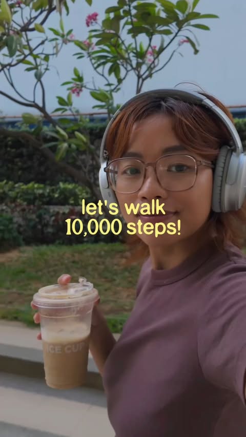 Instagram post by @ang.elu for 7-ELEVEN. Caption reads: [...] my 10K steps!🚶🏽‍♀️Buti na lang merong....