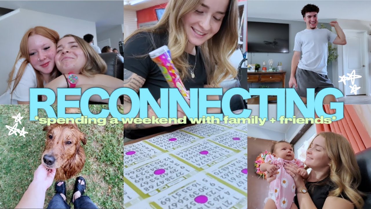 YouTube post by @SavWay for Thematic. Caption reads: taking the weekend to reconnect *WEEKEND VLOG* |....