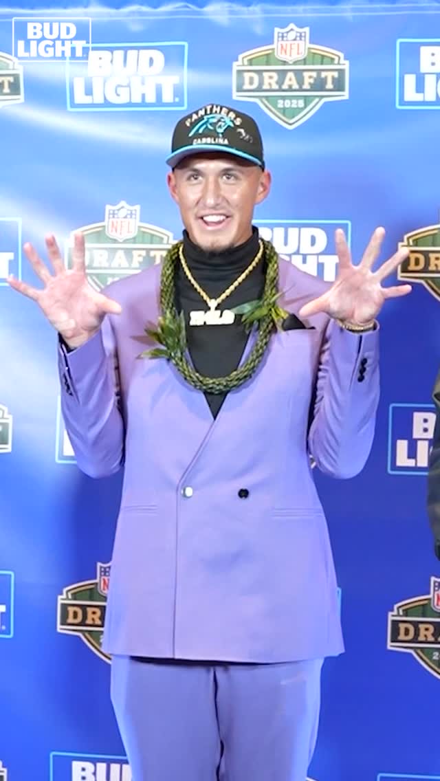 Instagram post by @_willcompton for Bud Light. Caption reads: [...] from the 2025 NFL Draft

Presented by....