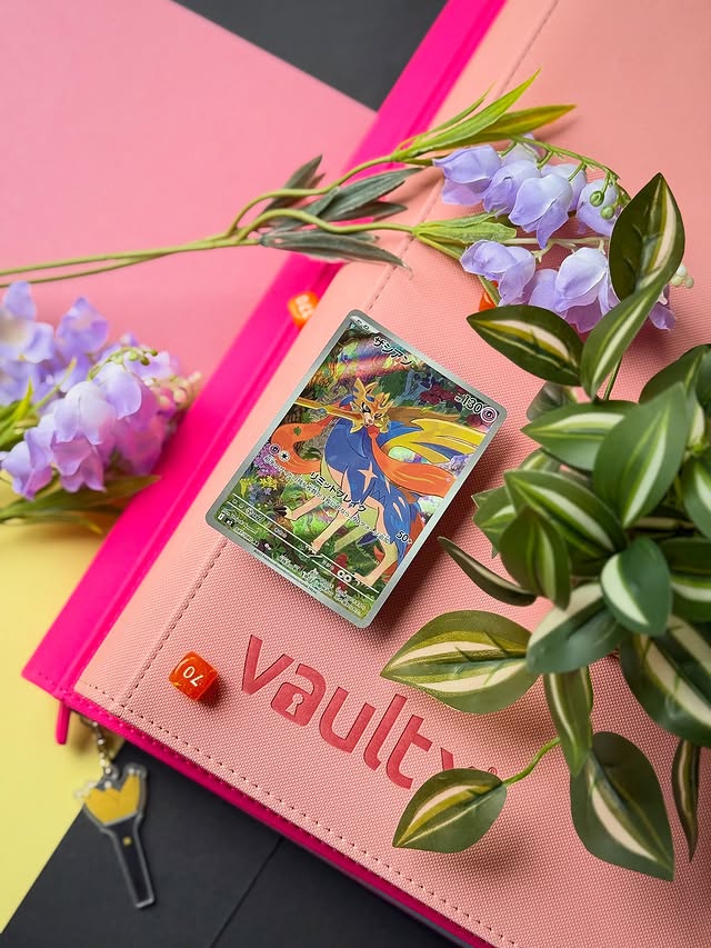 Instagram post by @pocketfrankie for Vault X. Caption reads: 🐺Zacian🐺
-
Happy Monday Trainers✨
-
Mondays seem....