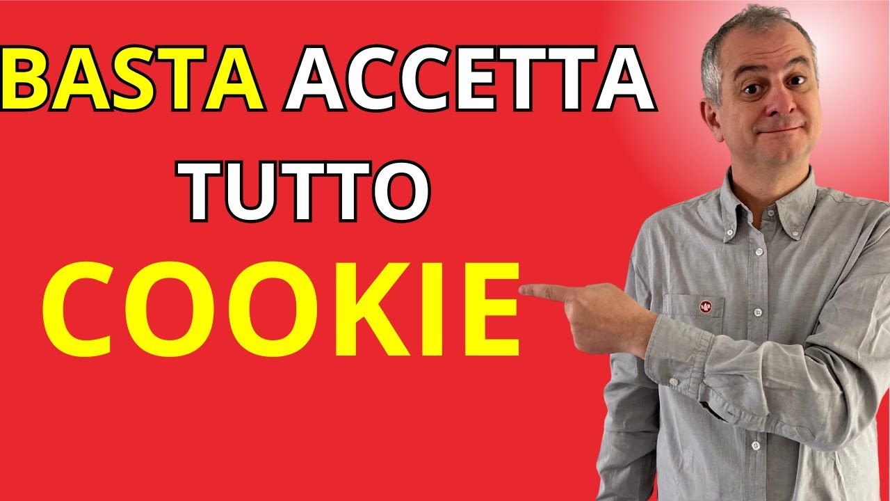 YouTube post by @MarianoPierantozzi for Udemy. Caption reads: Just click 'Accept All'! What are cookies (and how....