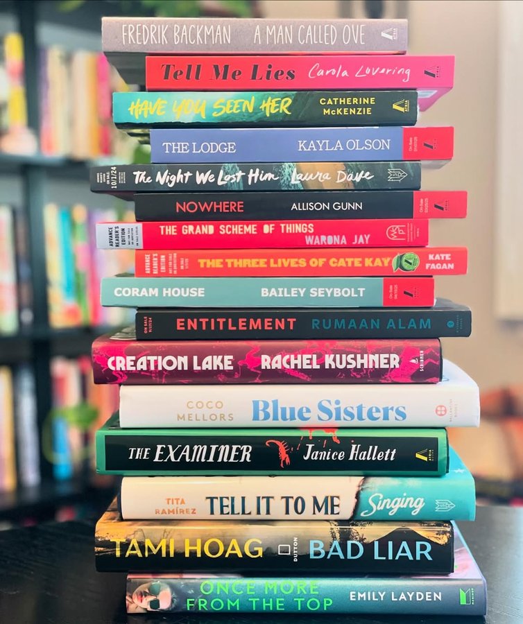 Instagram post by @getlostinabookwithme for Riverhead Books. Caption reads: 📬𝗕𝗢𝗢𝗞 𝗠𝗔𝗜𝗟 | Happy Monday! I hope you all....