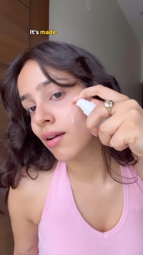 Instagram post by @kanishkaahluwalia for Ozone Ayurvedics. Caption reads: Bright skin days are here✨ all thanks to....