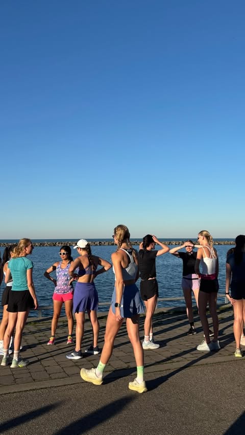 Instagram post by @jillamirault for Aquaphor US. Caption reads: Saturday long runs can quickly go from 17kms to 18....