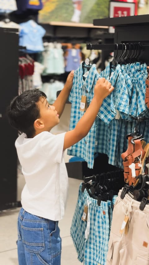 Instagram post by @azza_awaldien for Edgars. Caption reads: [...] weekend shopping spree because Keedo &....