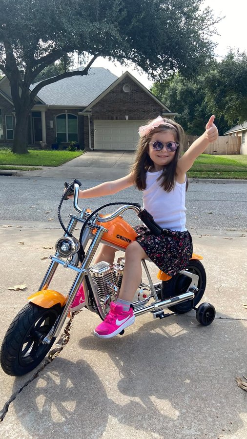 Instagram post by @aylinzorlular for HYPERGOGO. Caption reads: ⭐️HYPERGOGO⭐️
🏍️ Little Riders, Big Adventures!....