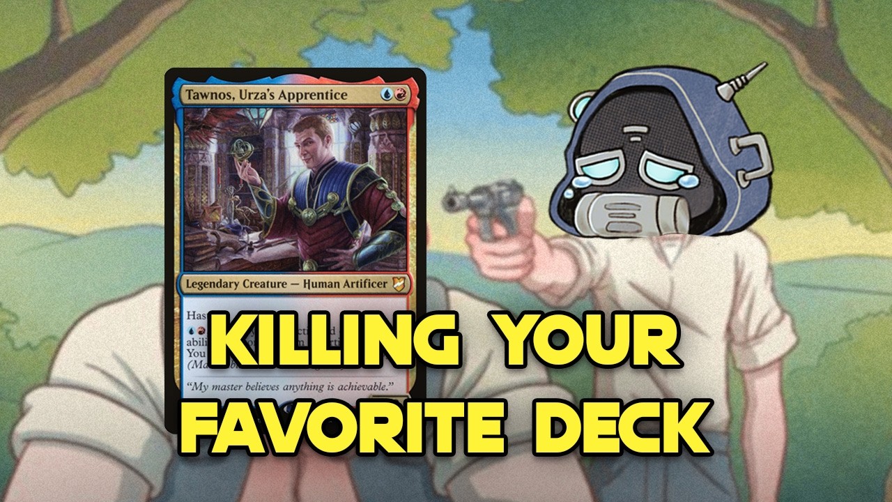 YouTube post by @thetrinketmage for Dragon Shield. Caption reads: [...] for you to watch! My Decks: Get your dragon....