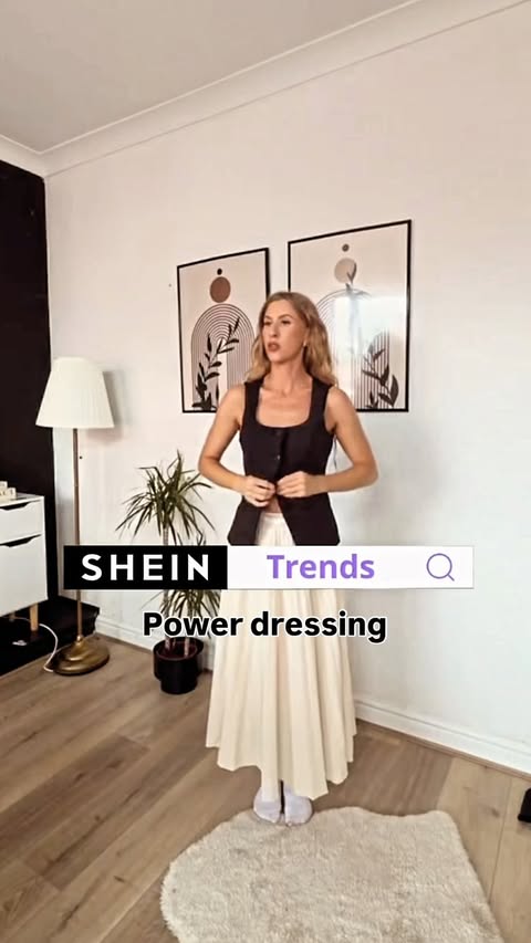 Instagram post by @miss_shuffle_uk for Sintillate Talent. Caption reads: [...] fashion finds. 🍂 Thanks @sintillatetalent....