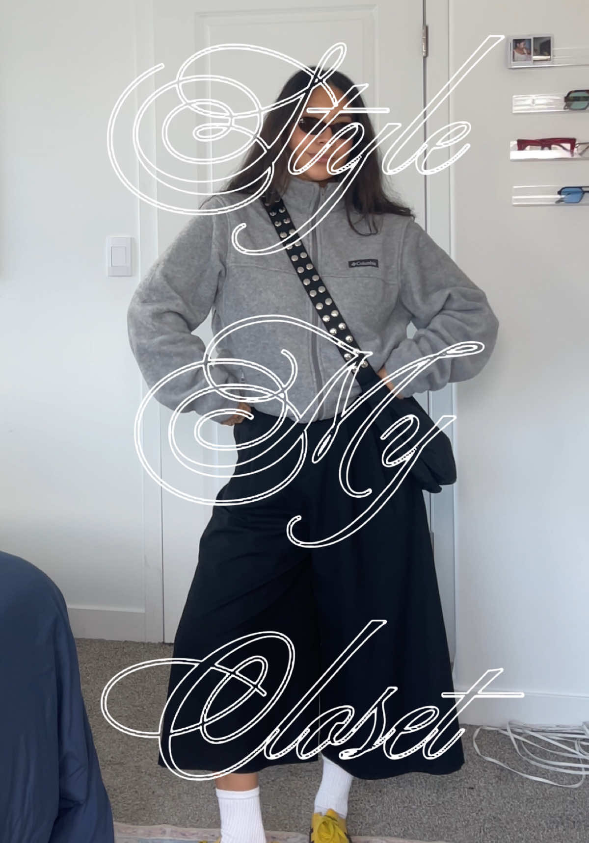 TikTok post by @styledbytianalei for BAGGU. Caption reads: [...] #outfitinspo #styleinspo #coolmom  @BAGGU....