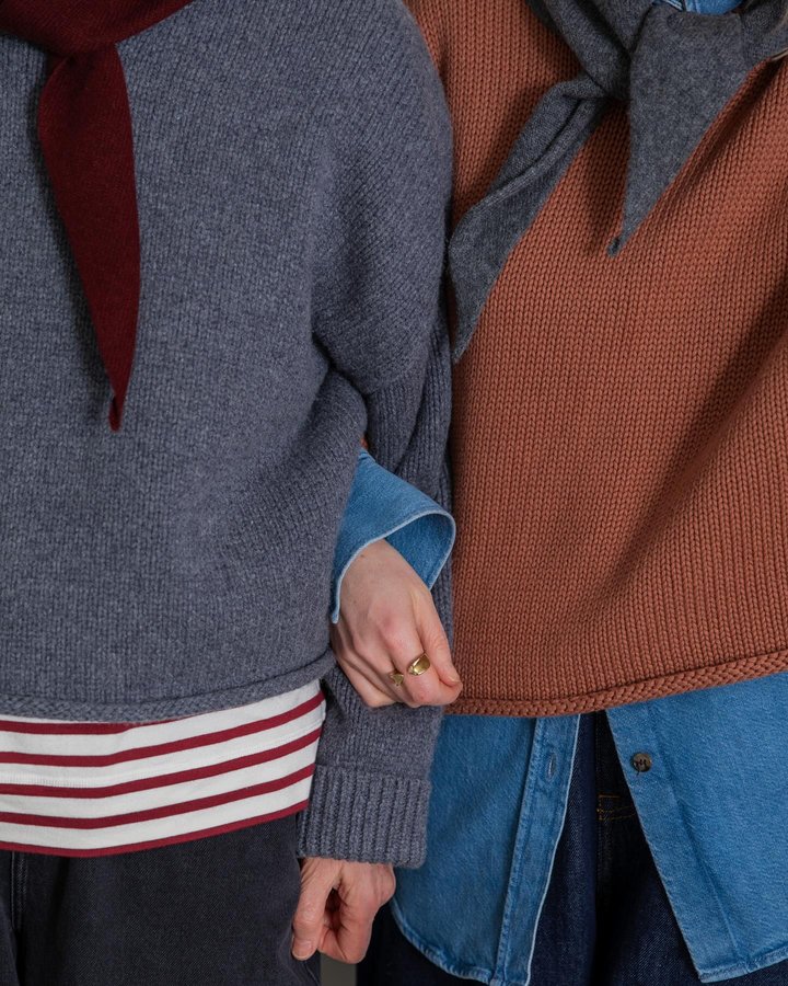 Instagram post by @grahamst.fashion for Russell & Bromley. Caption reads: Beyond Nine make clothes for women at all stages....