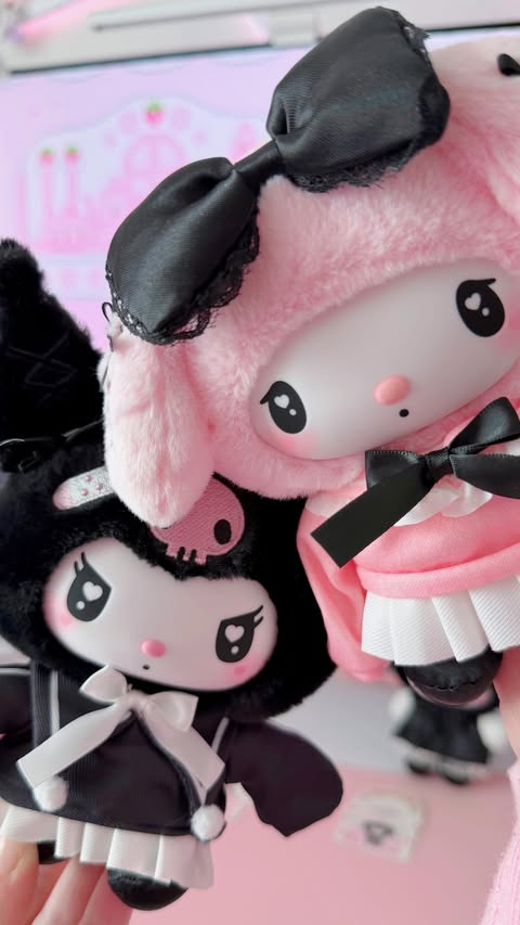 Instagram post by @kaileune for TOPTOY. Caption reads: gifted • Sanrio Garden Angel series from....